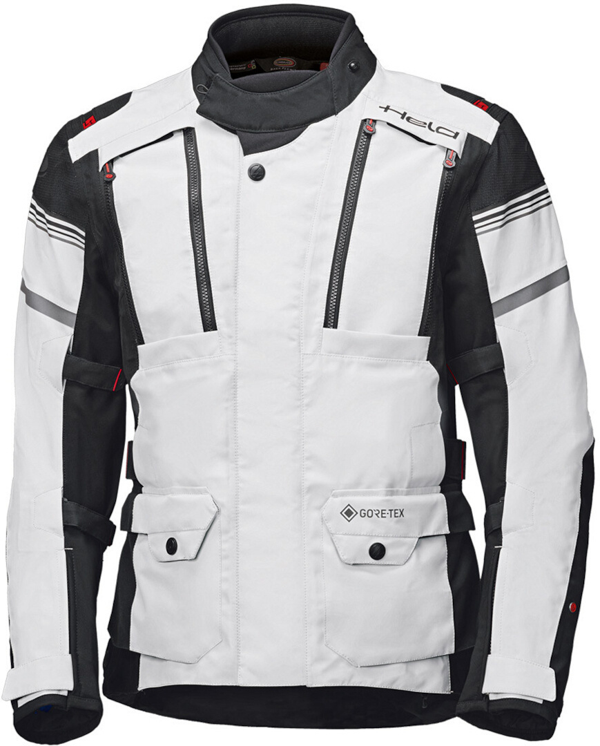 Held Omberg Top Motorrad Textiljacke hellgrau/schwarz L Abbildung 1