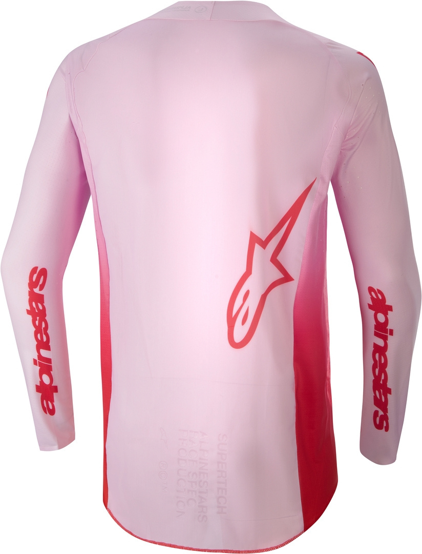 Alpinestars Supertech Dade Motocross Jersey pink XL Abbildung 2