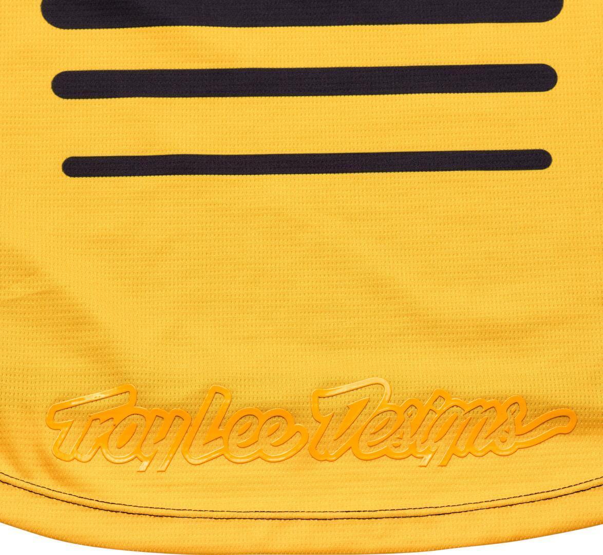Troy Lee Designs GP Pro Fifty-50 Motocross Jersey gelb/schwarz/weiß XL Abbildung 3
