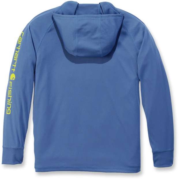 Carhartt Force Pêche à capuche graphique bleu clair XL Figure 4