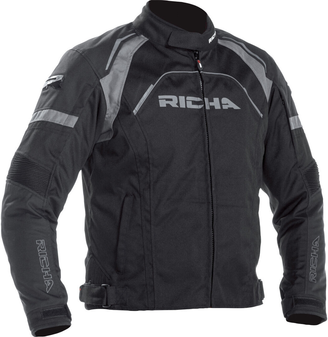 Richa Falcon 2 veste textile de moto imperméable noir/gris M Figure 1