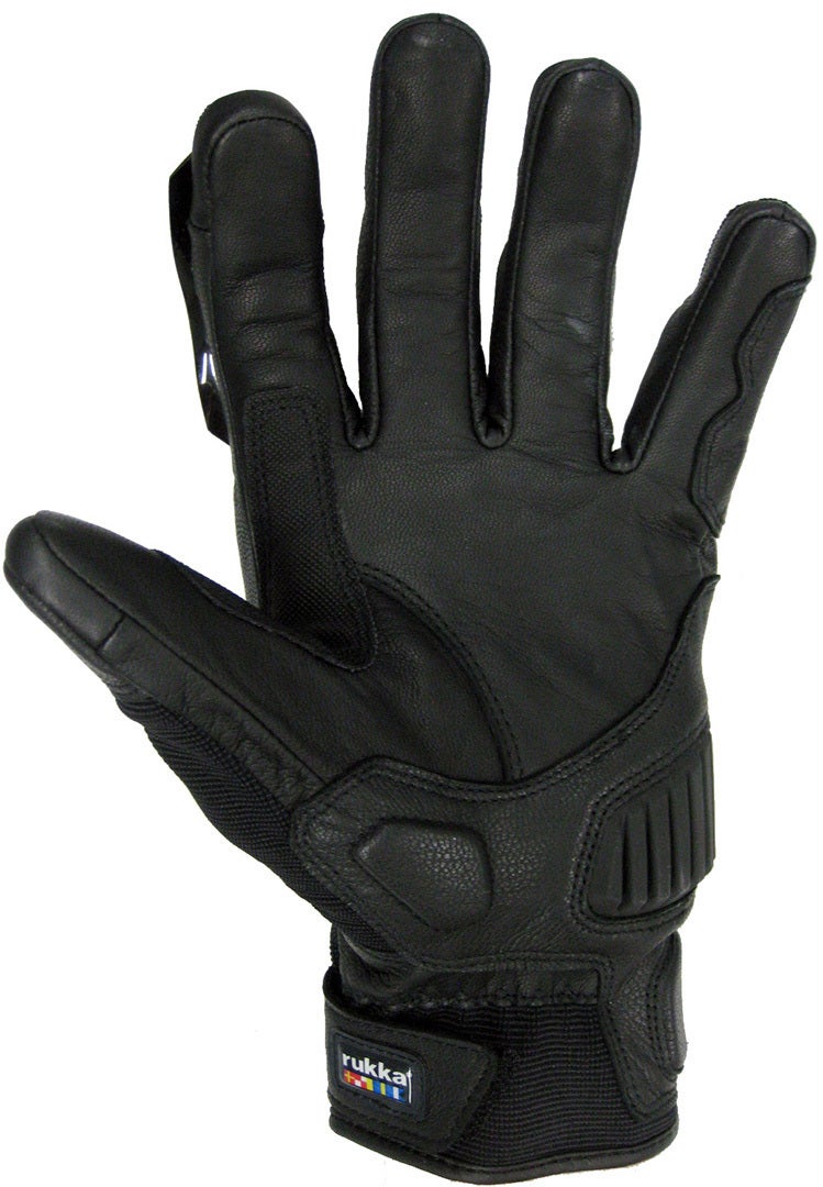 Rukka Ceres 2.0 Gore-Tex Motorfiets handschoenen Zwart/Geel 8 Figuur 2