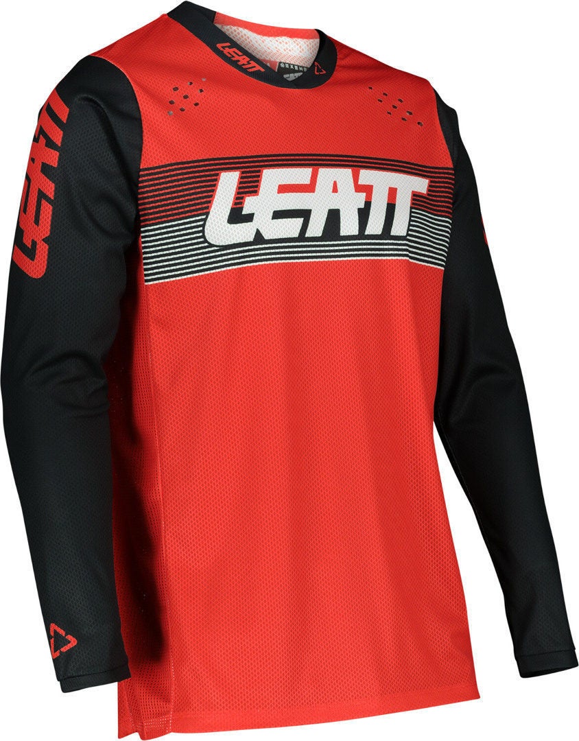 Leatt Moto 4.5 Lite Color Motocross Jersey rød XXL Figur 2
