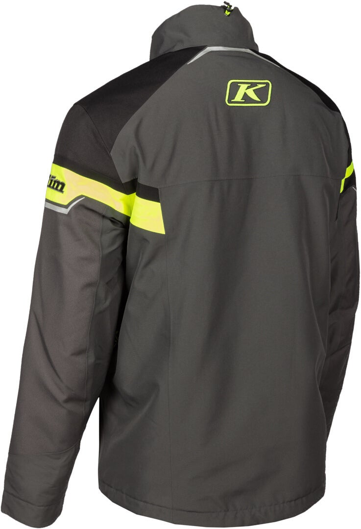 Klim Klimate 2022 Snowmobile Jacket grey/black/yellow 3XL Figure 2