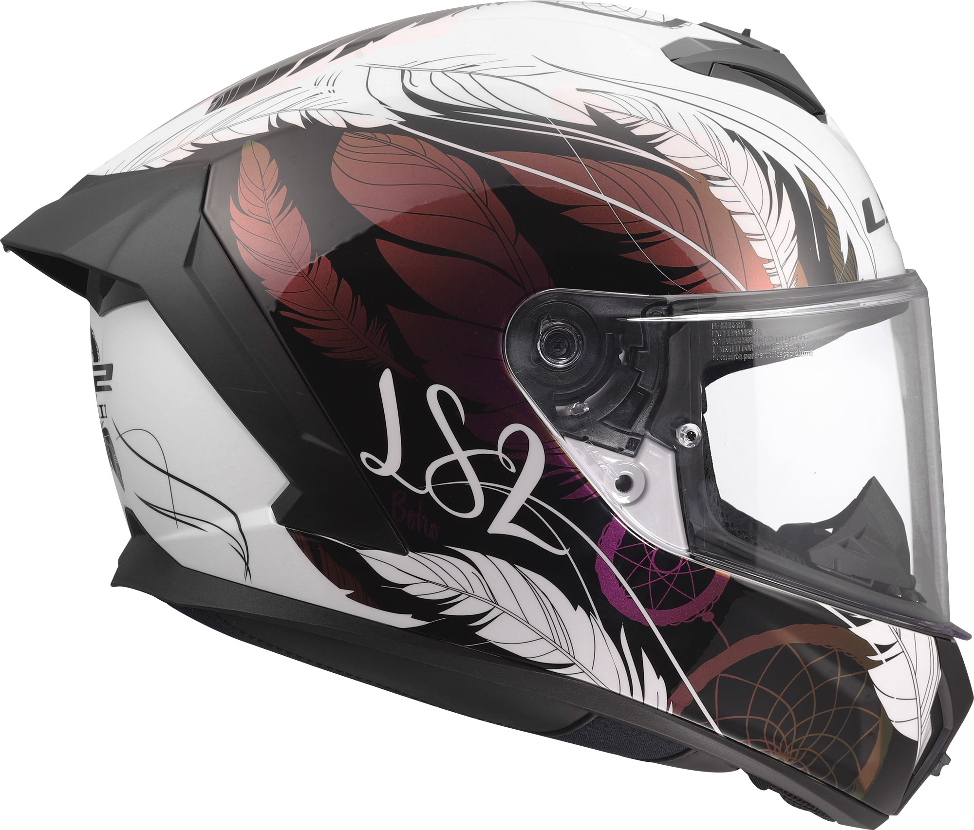 LS2 FF820 Rapid III Boho 头盔 S（55/56） 图7