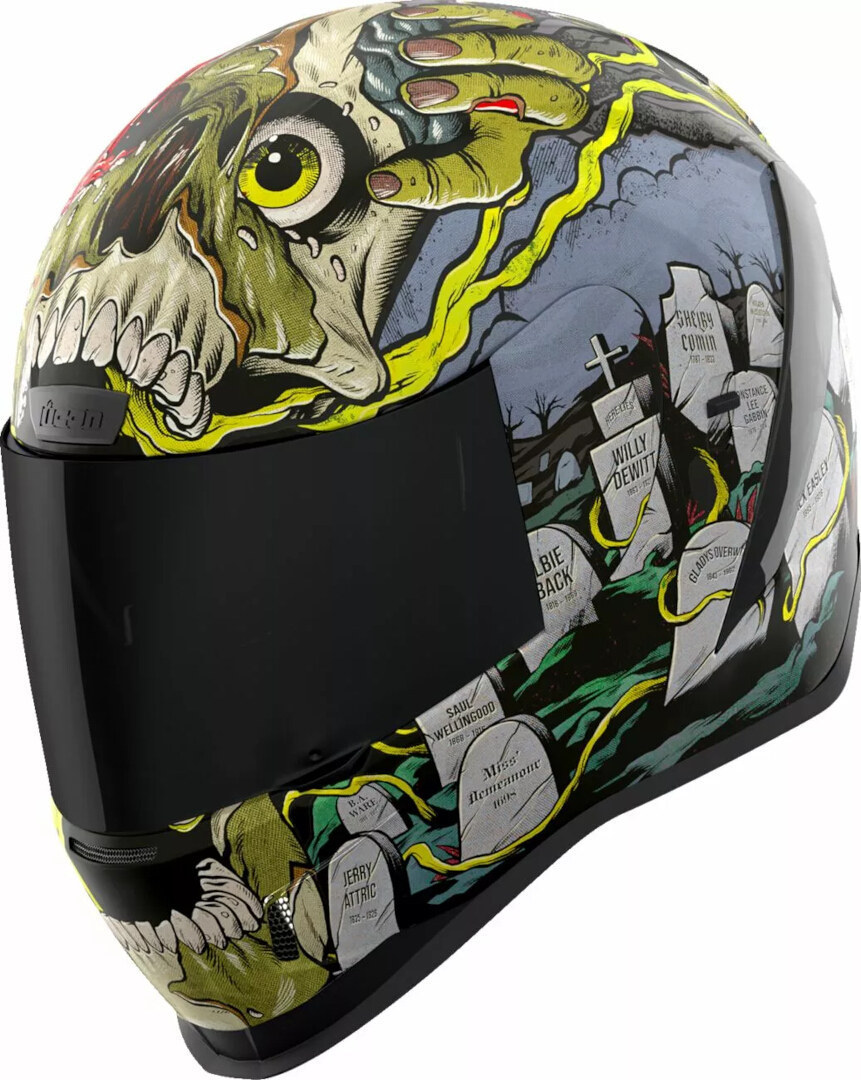 Icon Airform Dead Serious Capacete Artigo principal Figura 1