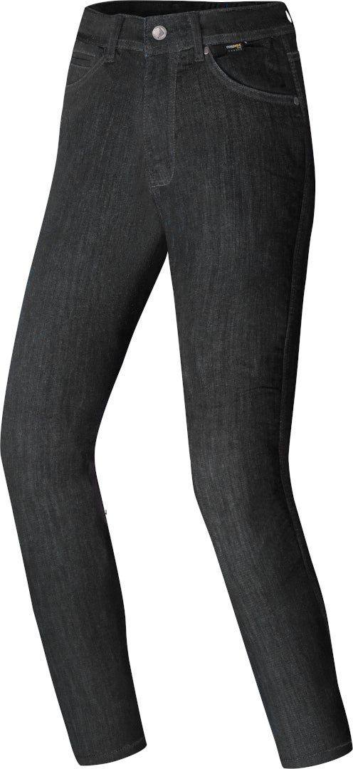 Merlin Trinity Stretch Dame Motorcykel Jeans Sort 16 Figur 1