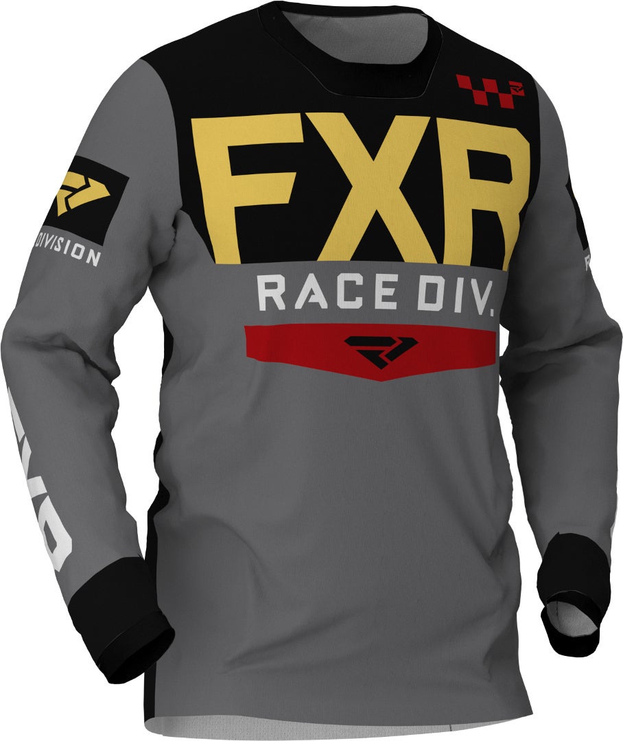 FXR Helium Motocross Jersey sort/grå XL Figur 1