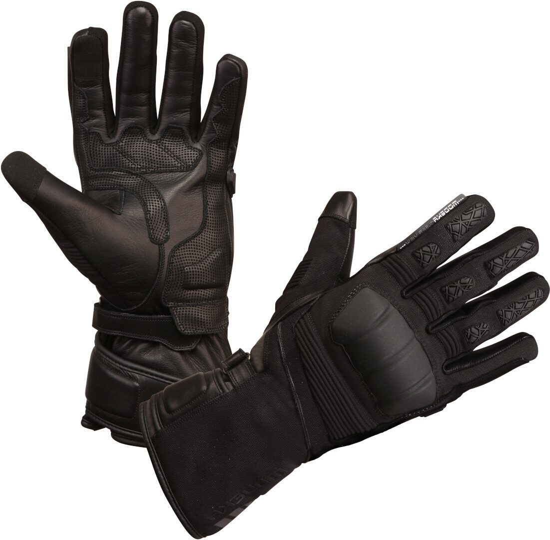 Modeka Black Ridge Motorradhandschuhe schwarz 12 Abbildung 1