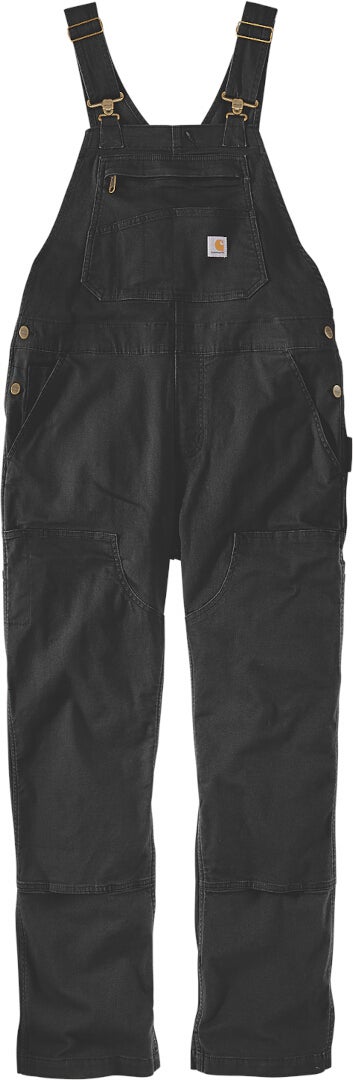 Carhartt Rugged Flex Relaxed Fit Canvas Senhoras Coverall preto M Figura 1