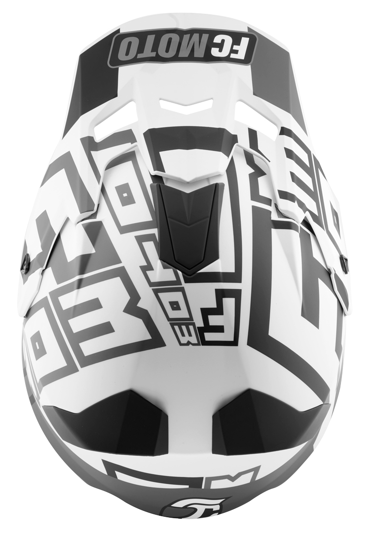 FC-Moto Merkur Flex Cască de motocross Alb/Gri/Negru S Figura 7