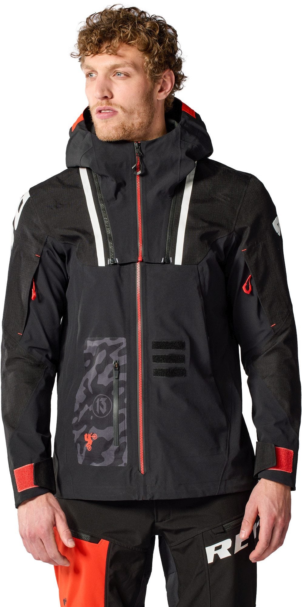 Side view of Revit Vision H2O waterproof Motocross Jacket