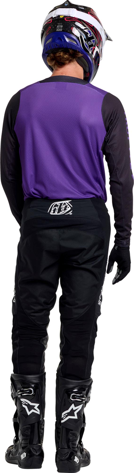 Troy Lee Designs GP Pro Air Locked Motocross-trui paars S Figuur 14