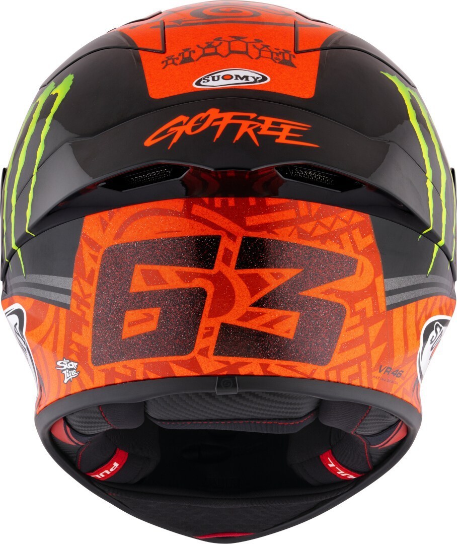 Suomy S1-XR GP Bagnaia Monster Replica Hjälm XL (61/62) Figur 6