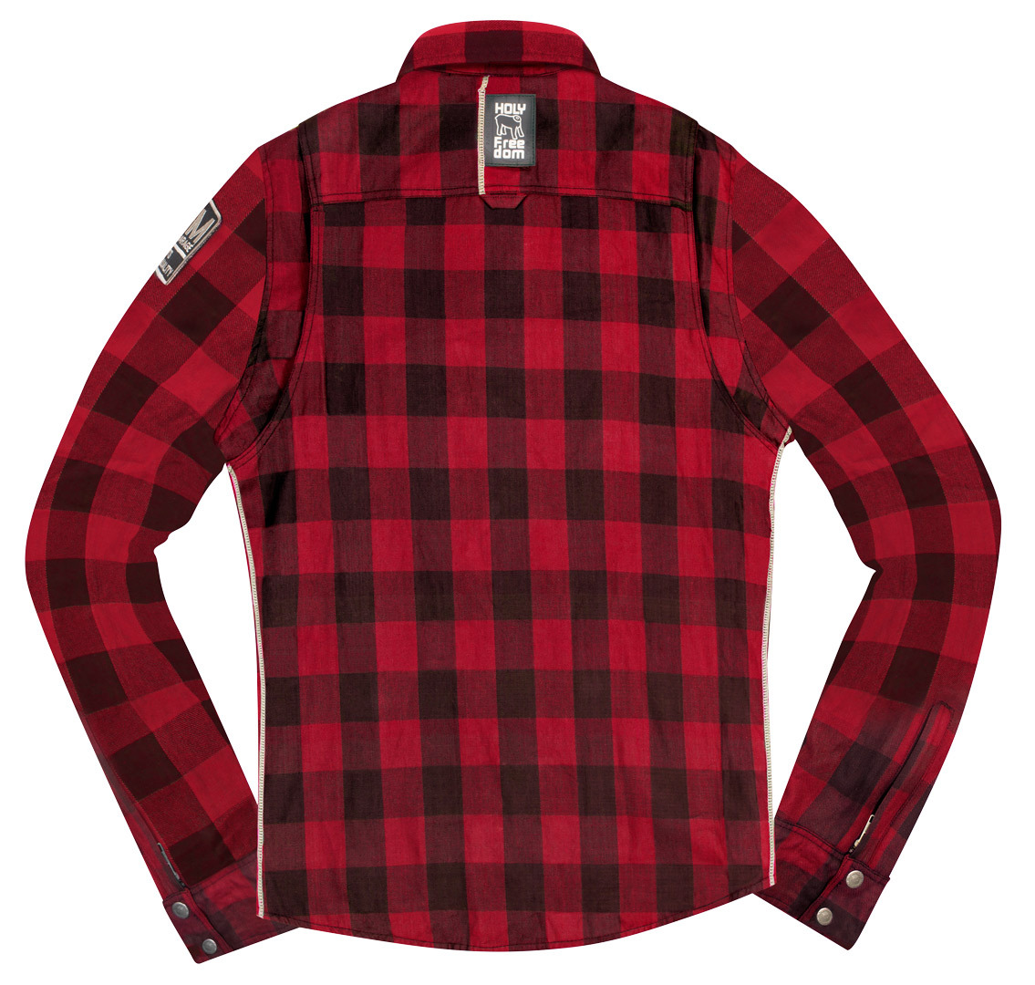 HolyFreedom Lumberjack Motorrad Textiljacke rot M Abbildung 3