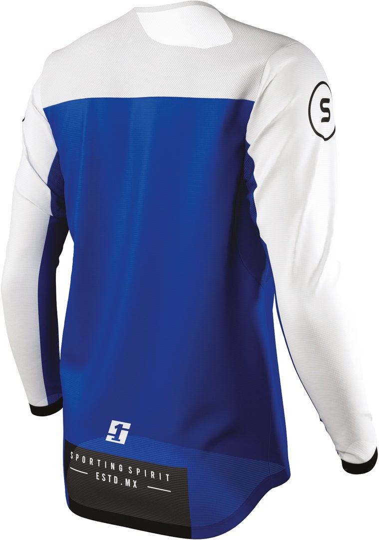 Shot Contact Spirit Motocross Jersey blå L Figur 2