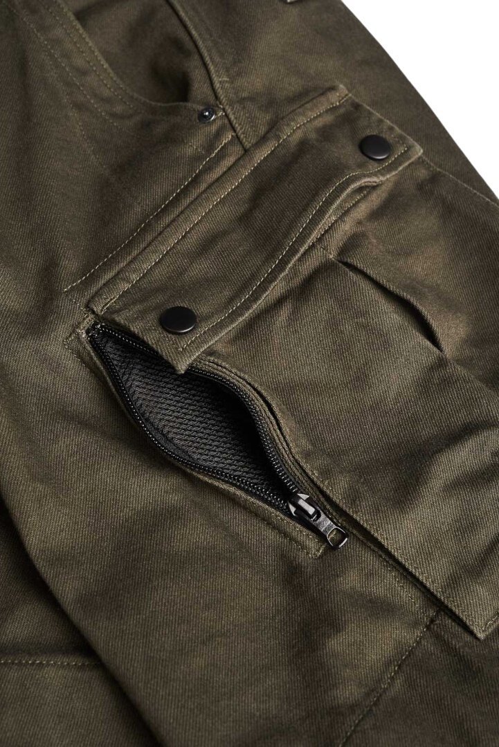 Pando Moto Mark AAA Cargo Motorcycle Jeans olive 33/34 Figure 4
