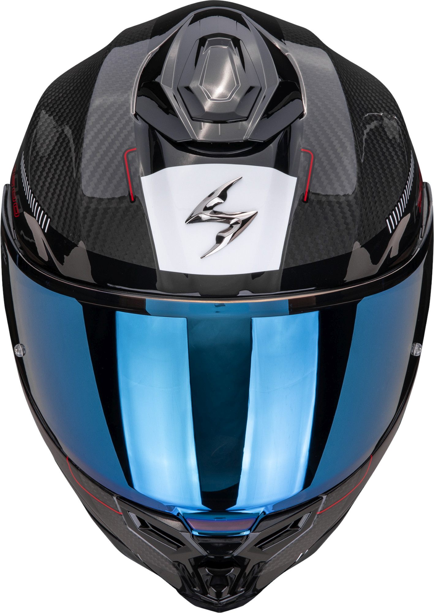 Scorpion Exo-1500 Carbon Air Zity Cască integrală Negru/Roșu/Albastru XL (61/62) Figura 2