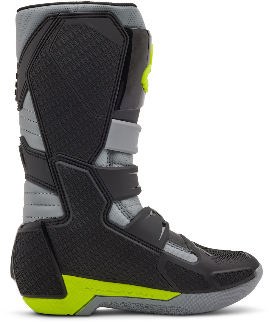 FOX Comp 2023 Jugend Motocross Stiefel grau/gelb 6 Abbildung 5