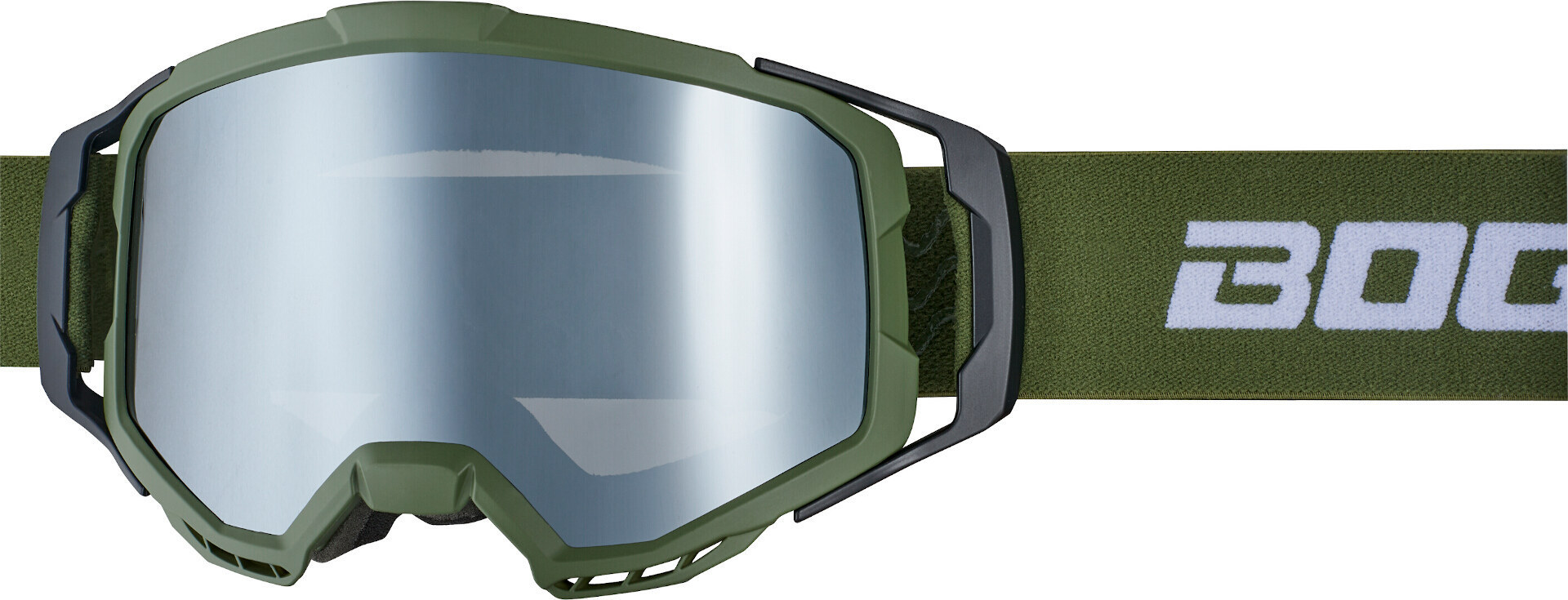Bogotto B-1 Ochelari de motocross verde/alb Figura 1