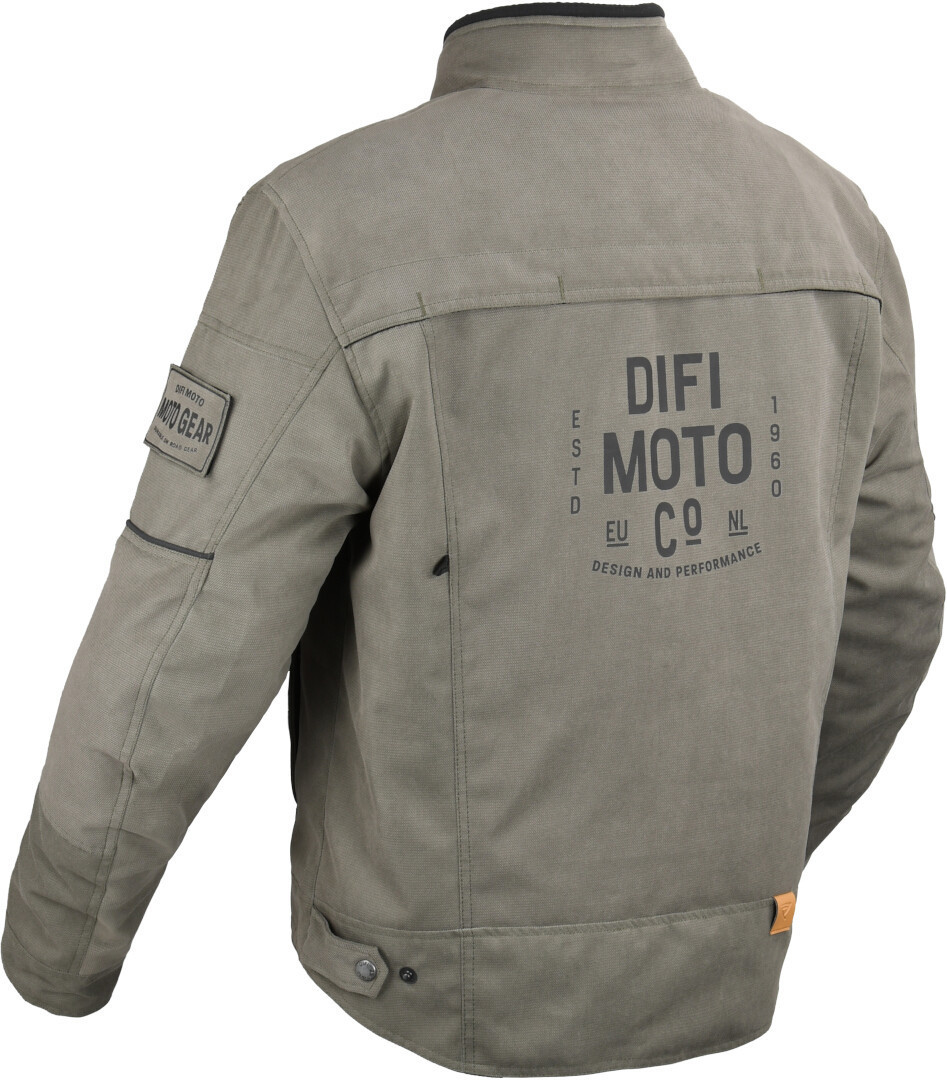 DIFI Trooper Aerotex waterproof Motorcycle Textile Jacket Khaki XXL Figure 2