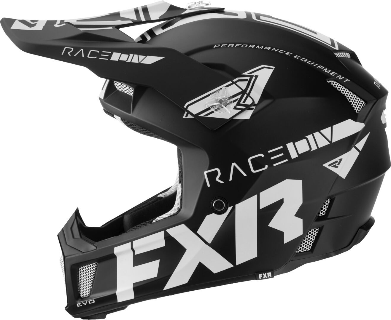 FXR Clutch Evo 2023 Snowmobile Helmet black/white XL (61/62) Figure 2