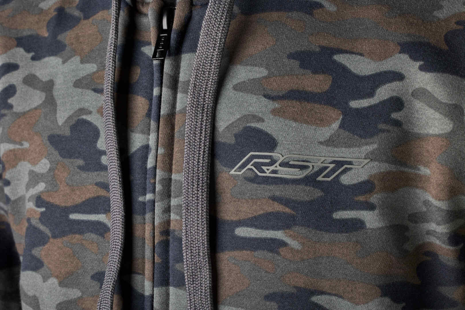 RST Urban Sudadera con capucha con cremallera Camuflaje oscuro S Figura 3