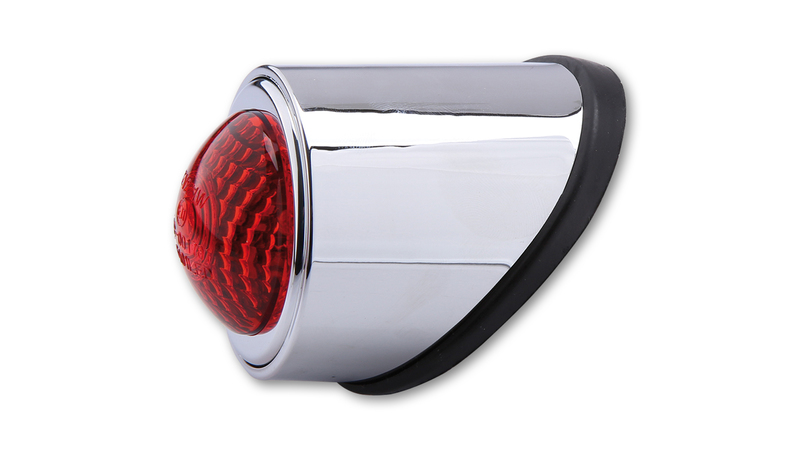 HIGHSIDER smart Old School Typ 1 LED Bakljus Krom E-Godkänd (1st) Figur 3