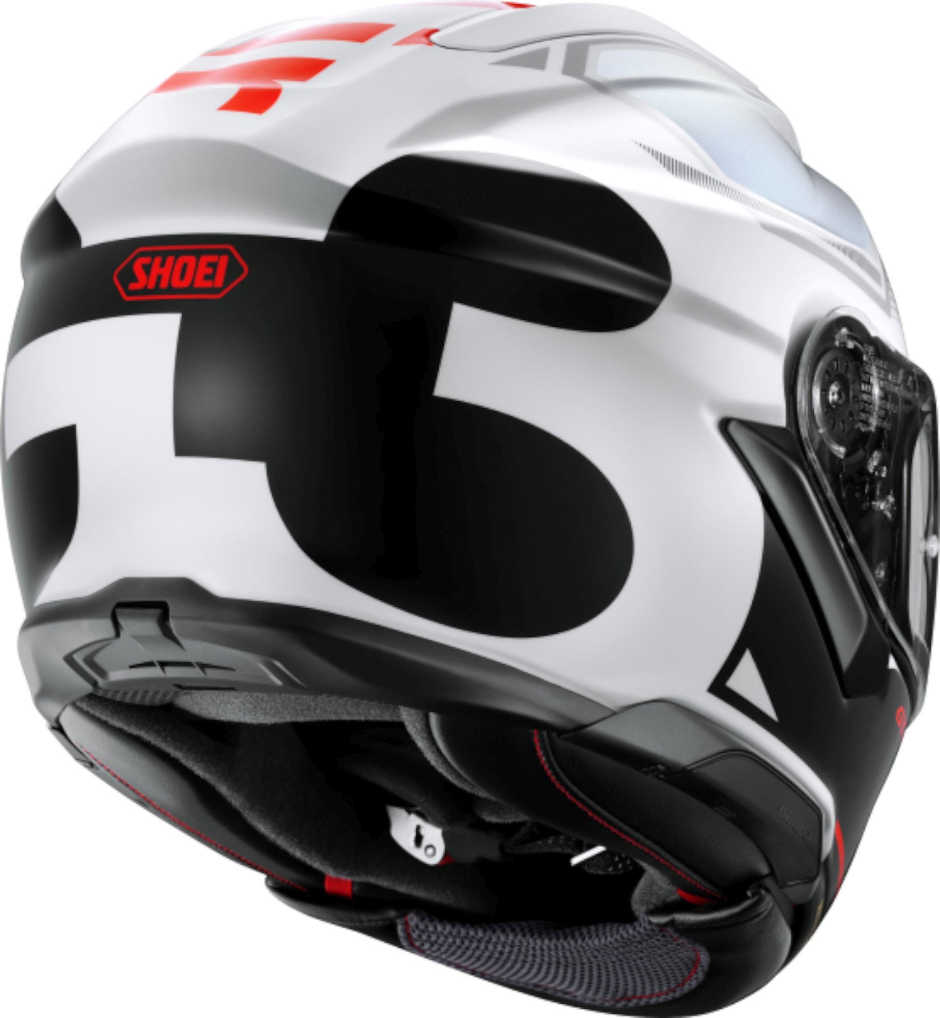 Shoei GT-Air 3 Mike Helm weiß/schwarz/rot L (59/60) Abbildung 4