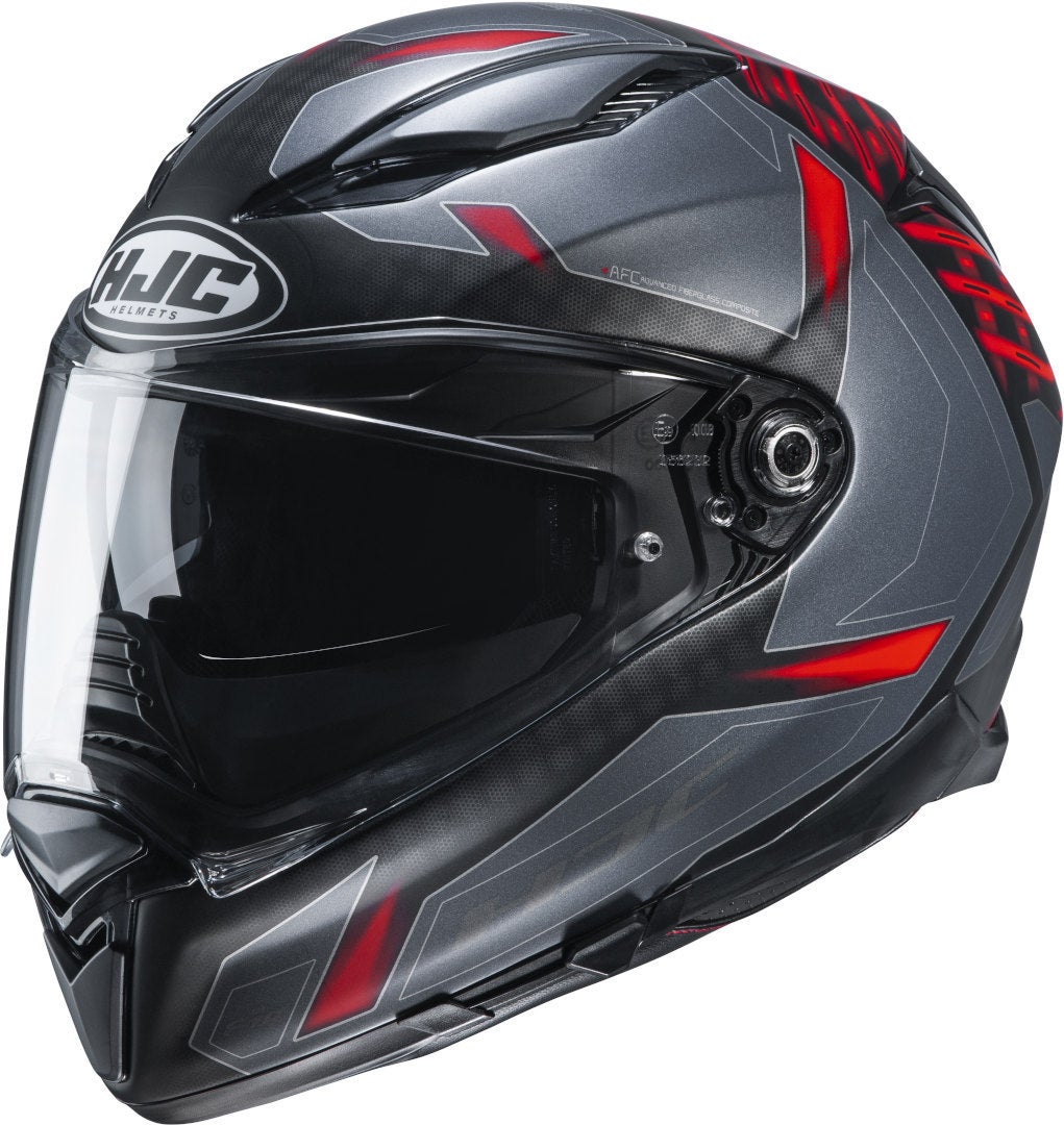HJC F70 Dever Helm grau/rot M (57/58) Abbildung 1