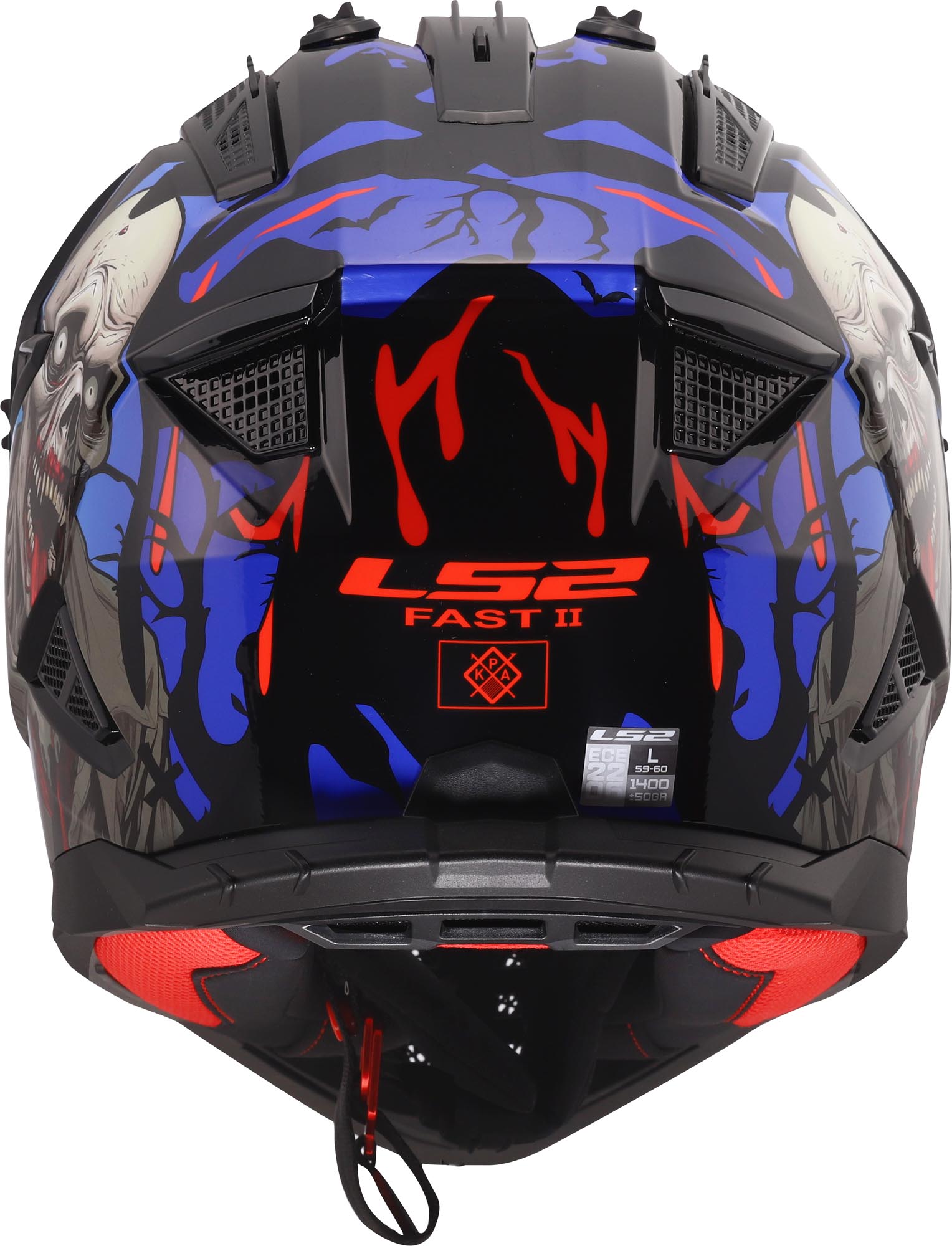LS2 MX708 Fast II Zombie II Мотокроссовый шлем S (55/56) Рисунок 3