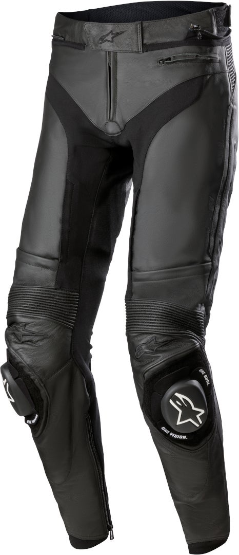 Alpinestars Missile V3 Motorcycle Leather Pants black 48 long Figure 1