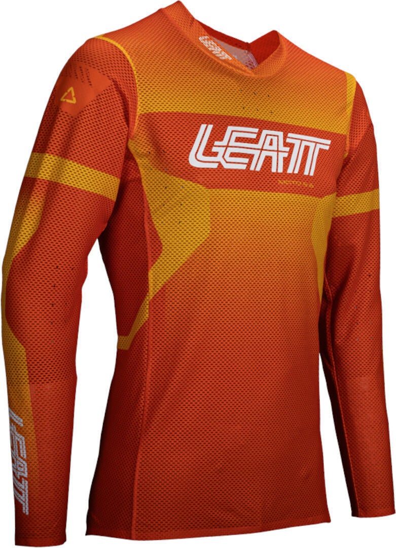 Leatt 5.5 UltraWeld 2025 Motocross Jersey orange/gelb M Abbildung 1