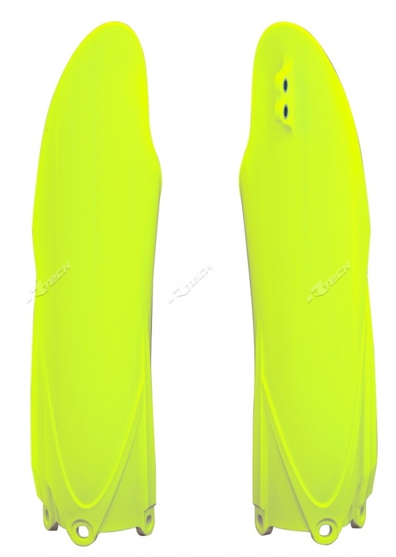 Race Tech Gaffelskydd - fluorescerande gul Figur 2