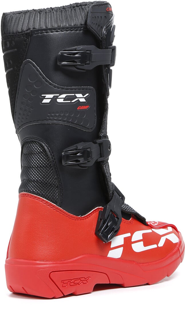 TCX Comp Kinder Motocross Stiefel schwarz/rot 38 Abbildung 4