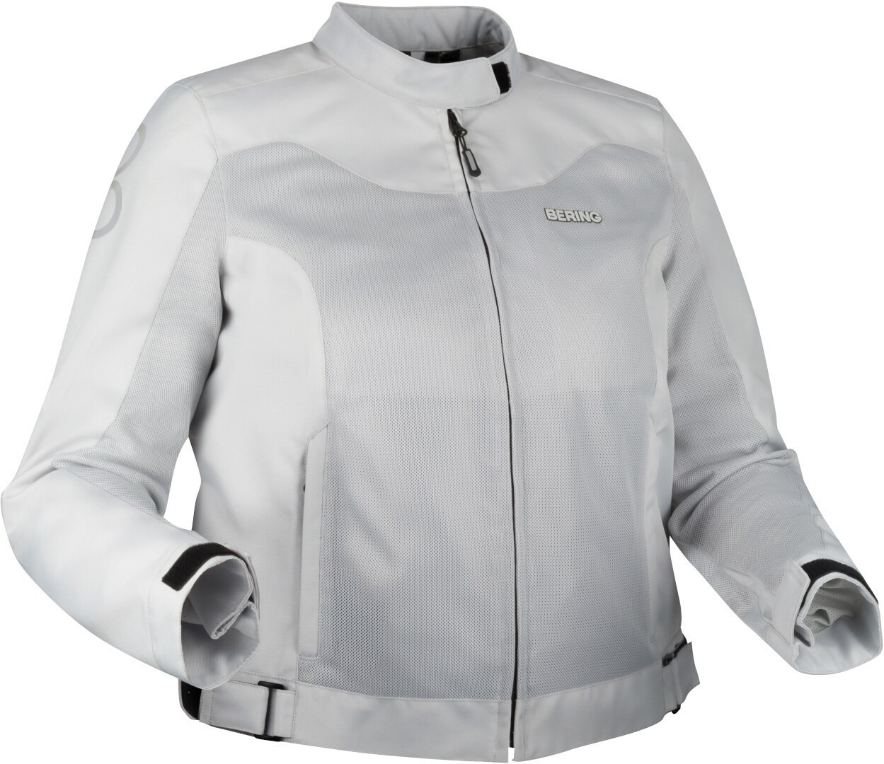 Bering Alias Mesh Queen Size Damen Motorrad Textiljacke hellgrau/blau 44 Abbildung 1