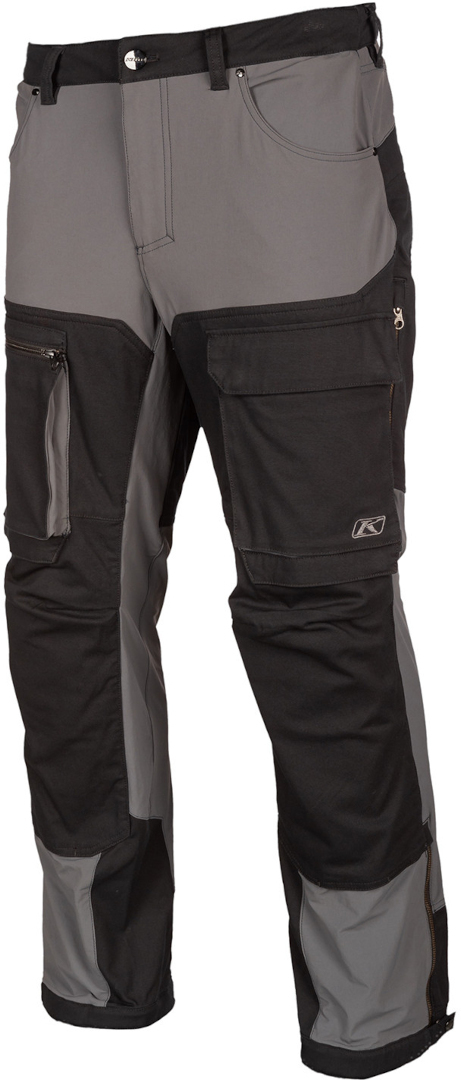 Klim Switchback Cargo 2023 Motorcykel Tekstil Bukser sort/grå 30/32 Figur 1