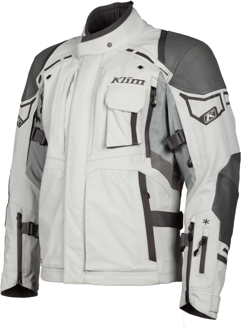 Klim Kodiak Motorcycle Textile Jacket grey 62 Figure 1