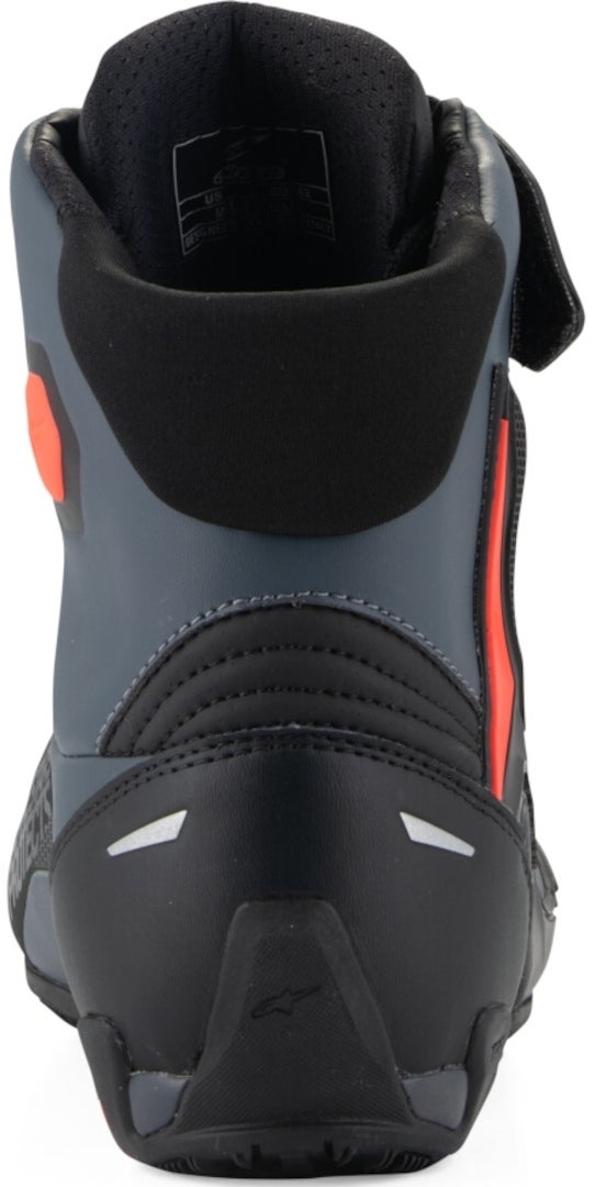 Alpinestars Faster-4 Motorcykel sko sort/grå/rød 7 Figur 4