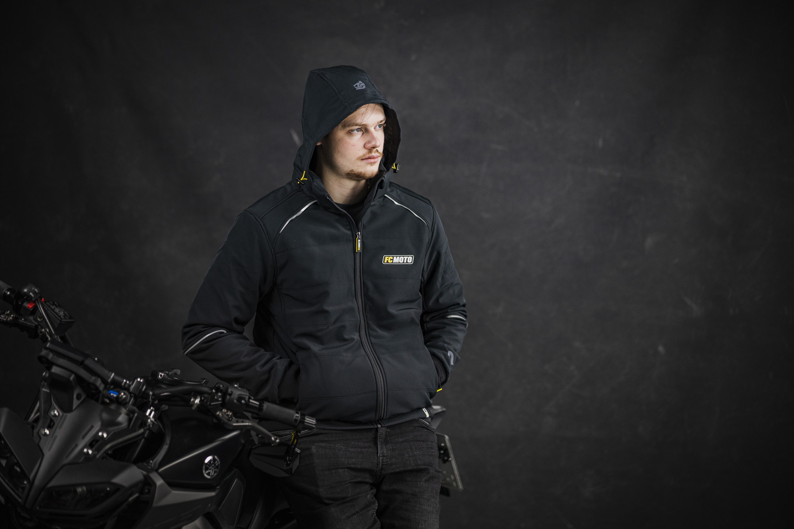 FC-Moto FCM-PSSJ Jachetă softshell negru XL Figura 4