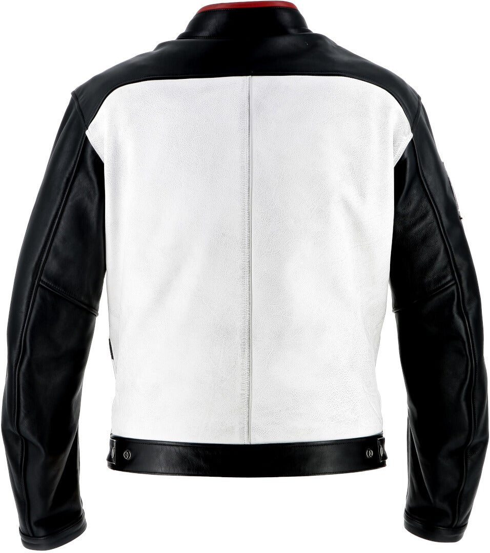 Helstons Jay Motul Edition Motorrad Lederjacke schwarz/weiß 3XL Abbildung 3