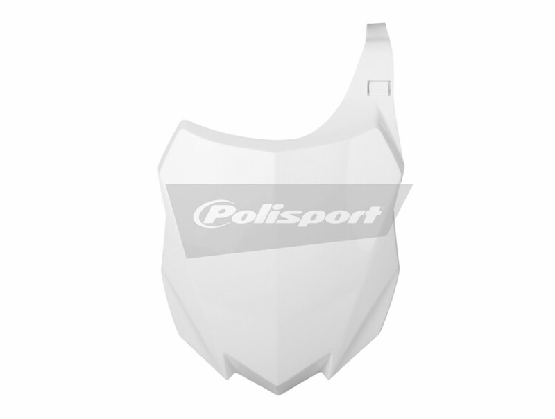 POLISPORT Vit frontplatta Kawasaki KX250F/KX450F Figur 1