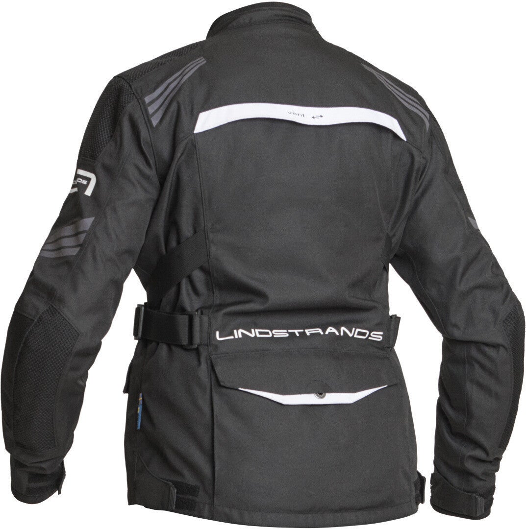 Lindstrands Granberg imperméable à l’eau dames moto textile jacke Noir/Blanc 44 Figure 2