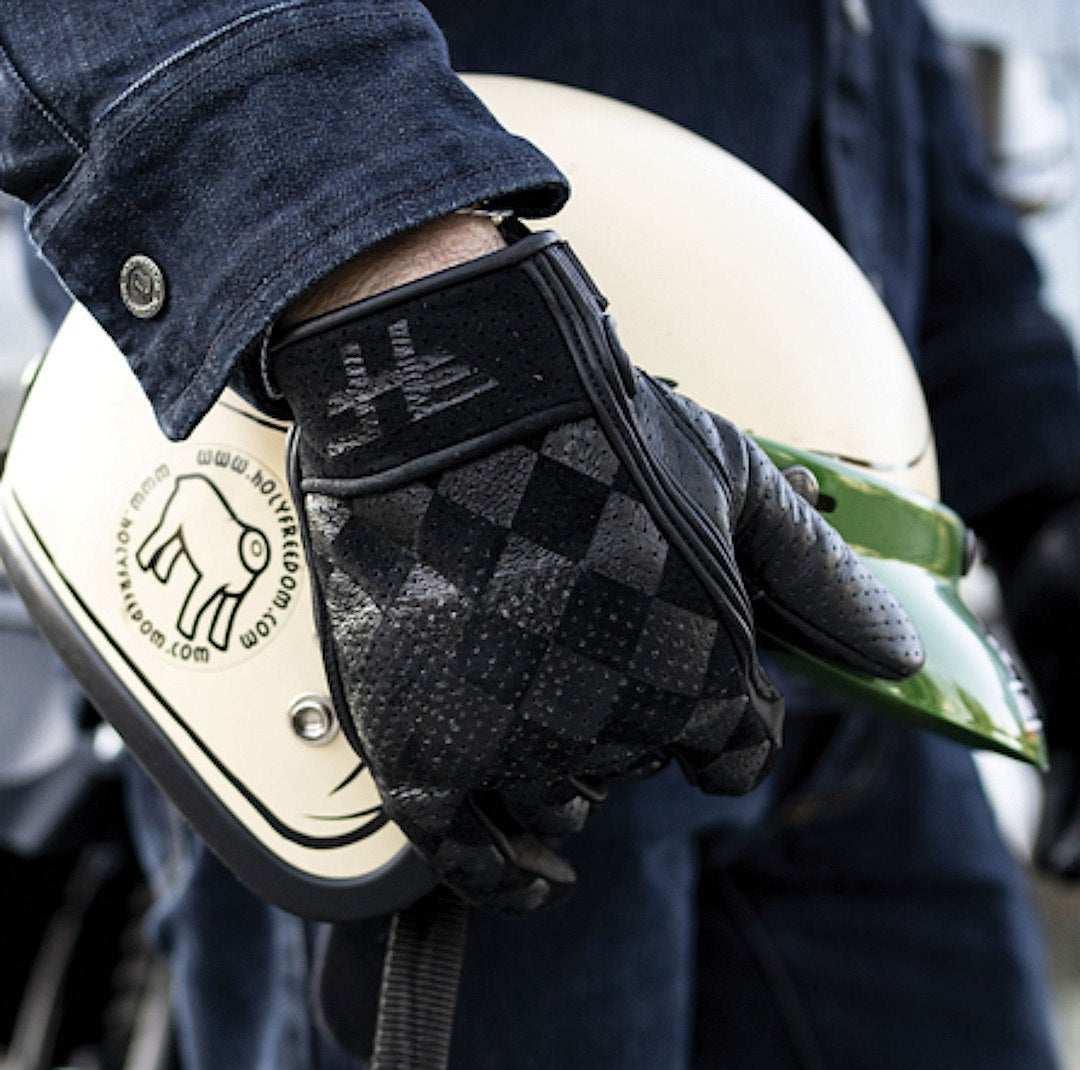 HolyFreedom Bullit Nubuk Perforated Motorradhandschuhe L Abbildung 2