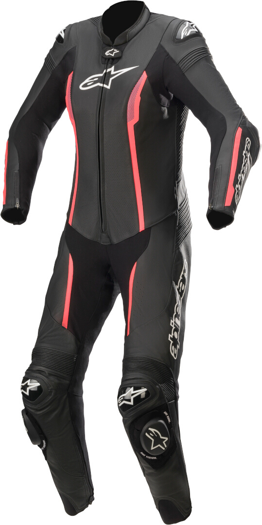 Alpinestars Stella Missile V2 Costum de piele pentru doamne de motocicletă One Piece Negru/roz 38 Figura 1