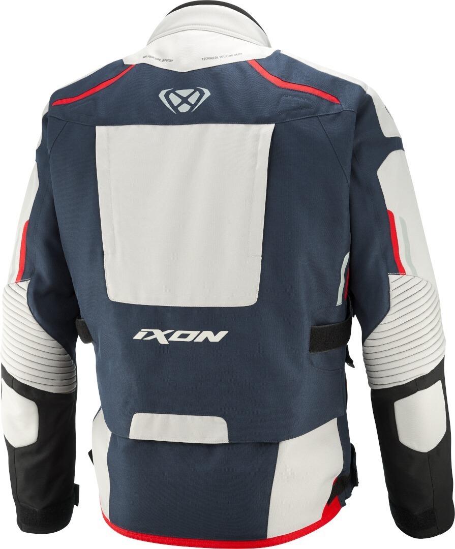 Ixon Midgard C waterproof Motorcycle Textile Jacket grey/blue C-3XL Figure 2