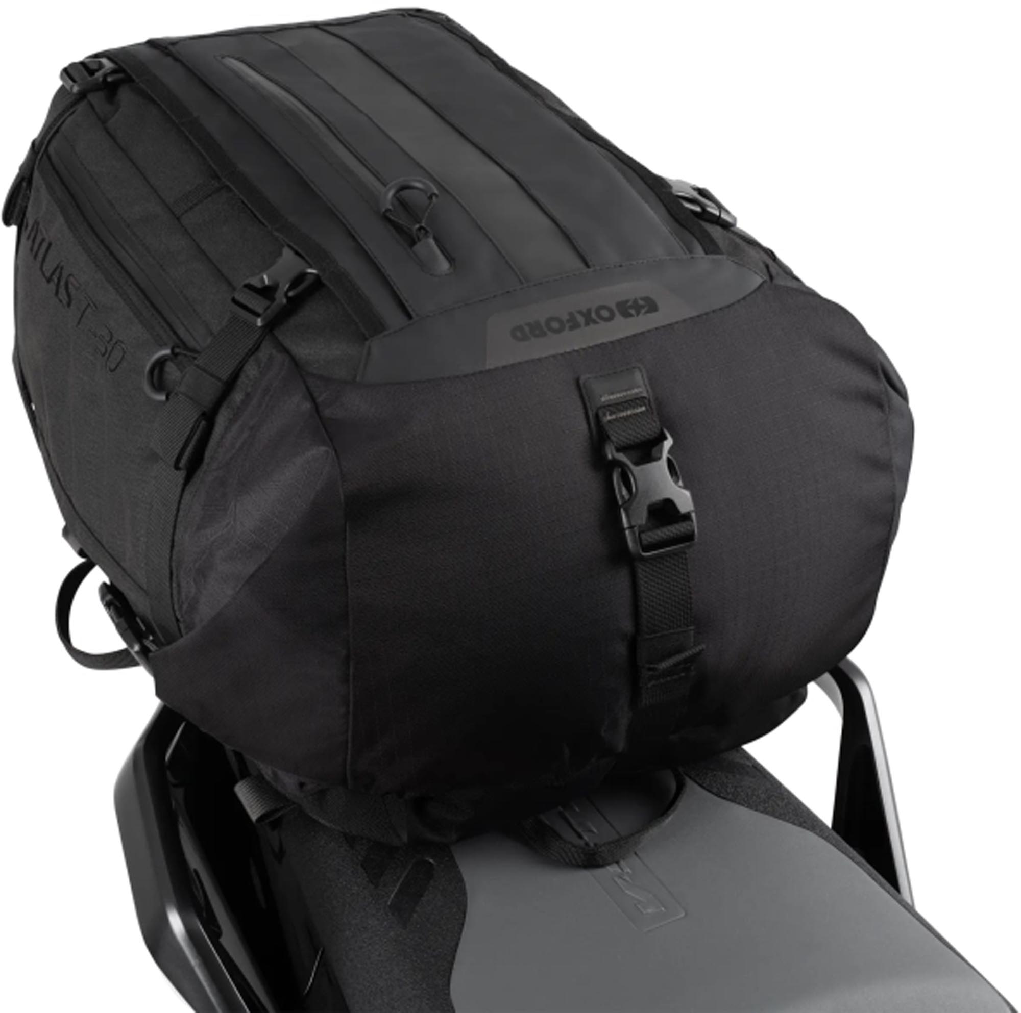 Oxford Atlas T-30 Saddle - Rear Bag black Figure 14