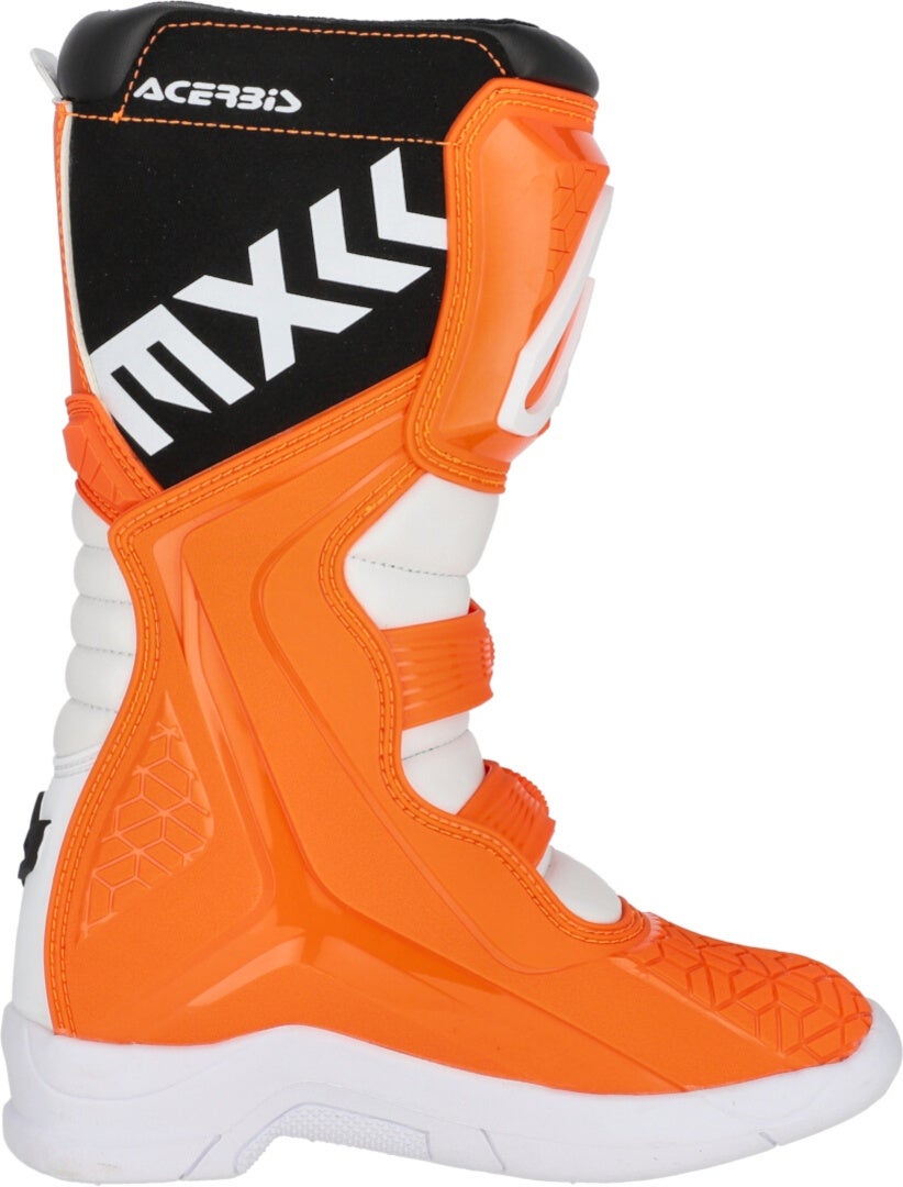 Acerbis X-Team JR Kids Botas de motocross Laranja/Branco 39 Figura 6