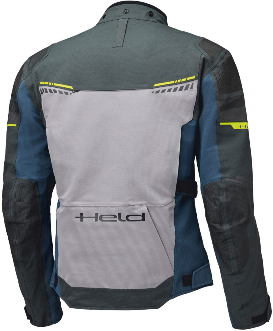 Held Tamarack Motocycle Textile Jacket anthracite/grey/blue XL Figure 2