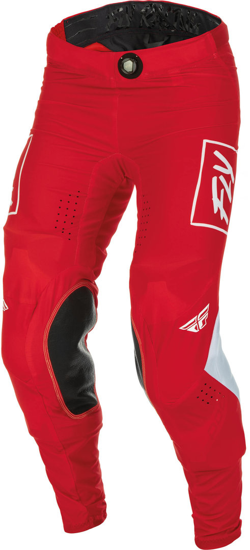 Fly Racing Lite Motorcross broek rood/wit 32 Figuur 2